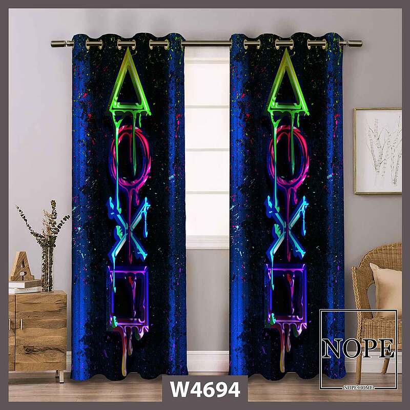 پرده کودک طرح گیم کد W4694