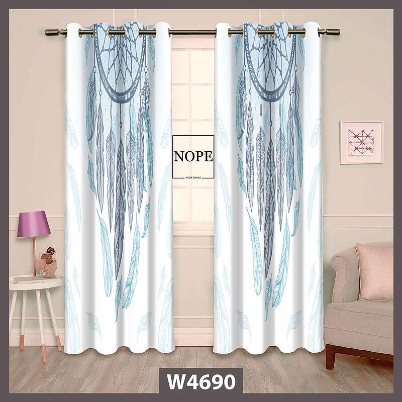 پرده طرح دریم کچر کد W4690