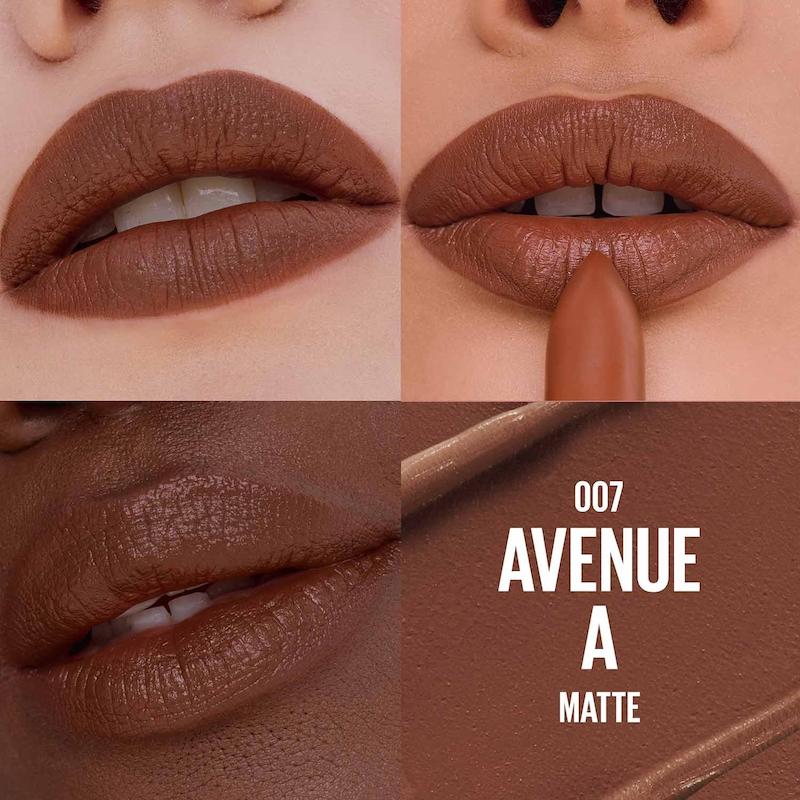 رژ جامد مات 007( Avenue A)