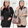 کت زنانه مازراتی کج راه کیفیت عالی ، کت مانتویی زنانه اسپرت و مجلسی 