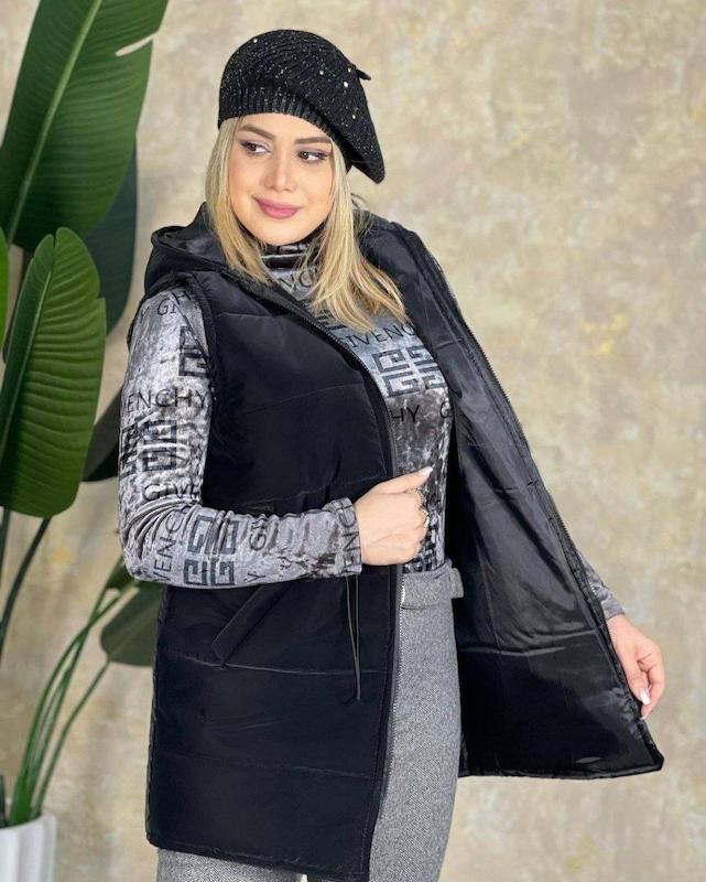 پافر مشکی سیلیکونی زنانه ، پافر حراجی