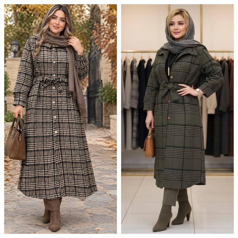 مانتو پالتویی بارانا ، پالتو بلند زنانه ، کت بلند زنانه 