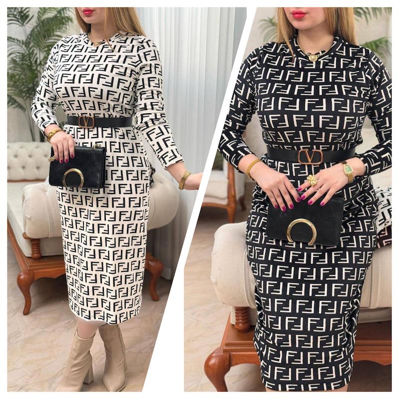 ماکسی مخمل وارداتی زنانه ، پیراهن بلند مجلسی فندی زنانه ، تونیک مخمل زنانه
