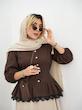 پیراهن مجلسی زنانه و دخترانه ، شومیز مجلسی عروسکی ، شومیز مانتویی دمپاچین
