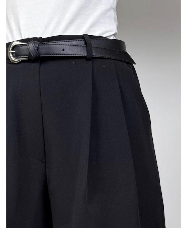 شلوار واید لگ مشکی