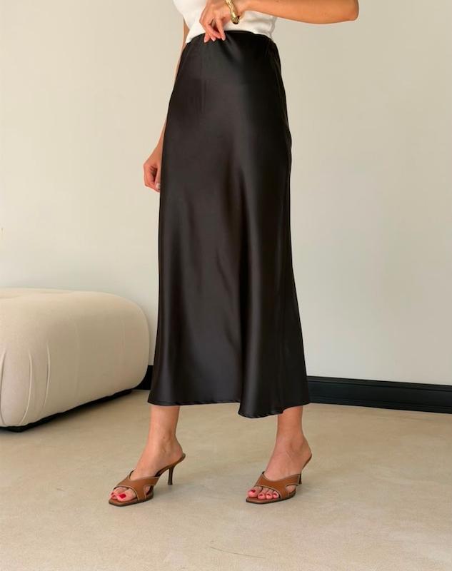 دامن زنانه ساتن