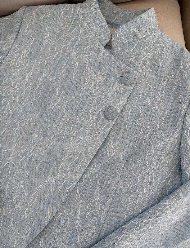 کت زنانه جین دانتل