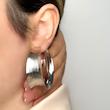گوشواره حلقه ایی موج دار