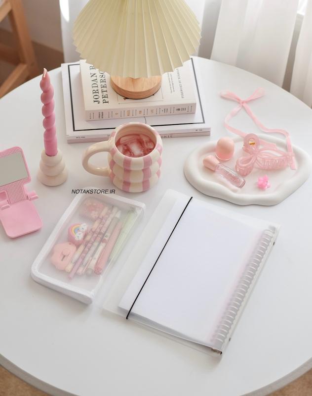 کلاسور مات سفید