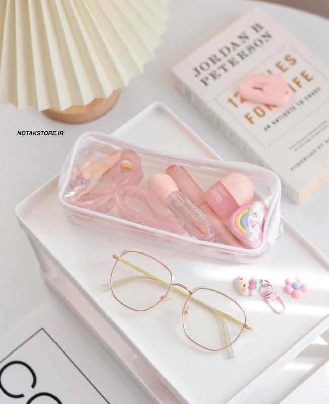 جامدادی طلقی شفاف