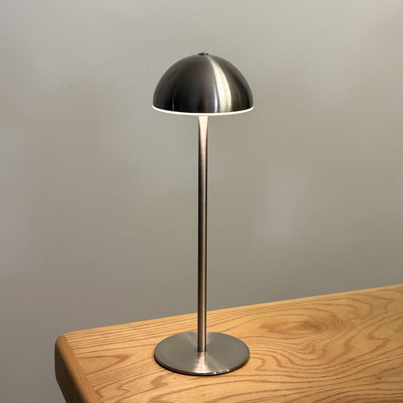 آباژور شارژی فلزی کروم