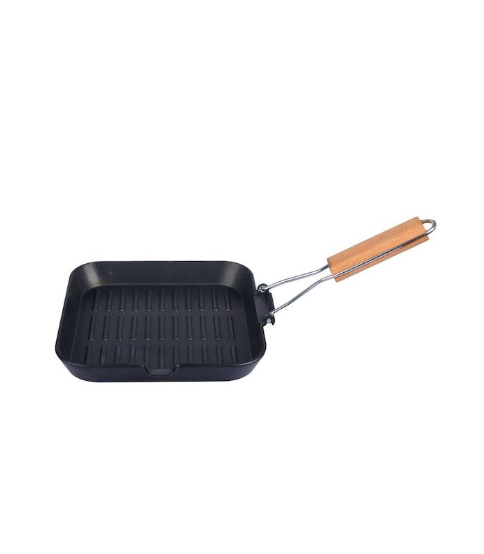 ماهیتابه ذغالی لایف کمپ