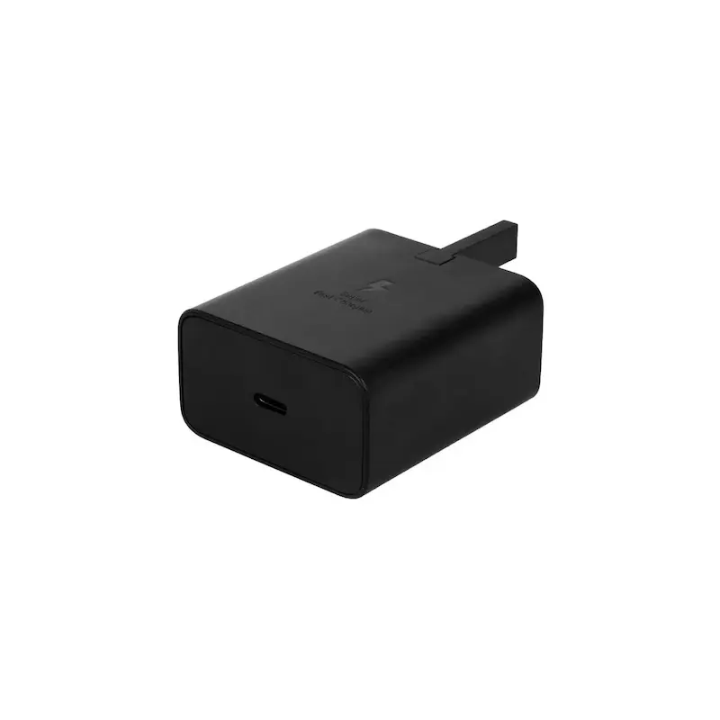 شارژر دیواری ۴۵ وات سامسونگ مدل EP-T4511 به همراه کابل دو سر Type-C (5A) - مشکی اصل گارانتی دار