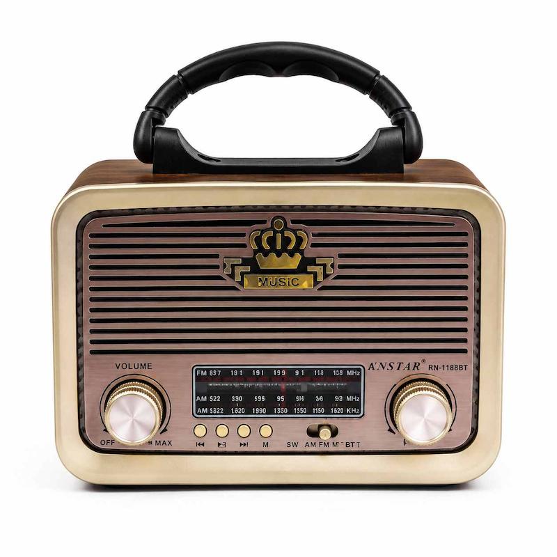 رادیو اسپیکر قابل حمل کی‌ان‌استار مدل KN-1183BT