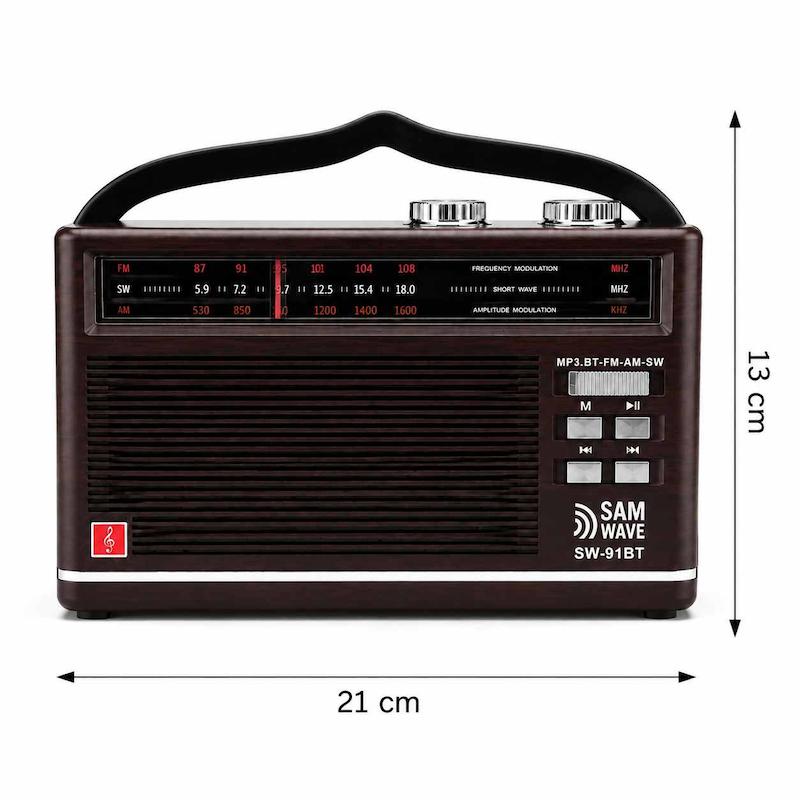 رادیو اسپیکر قابل حمل SAM مدل SW-91BT