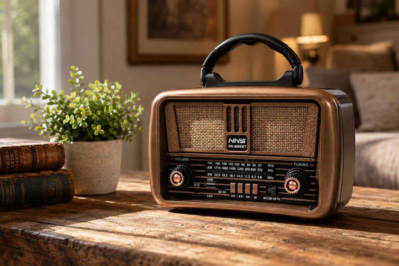 رادیو اسپیکر بلوتوثی NNS مدل NS-8068BT