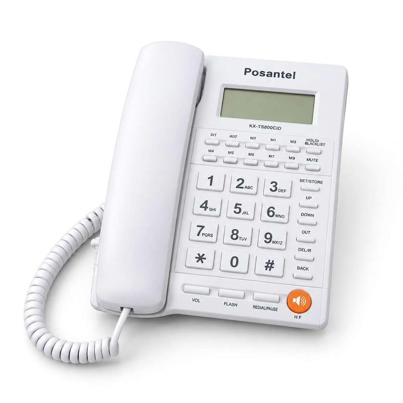 تلفن رومیزی پوسانتل Posantel مدل KX-T5800CID 