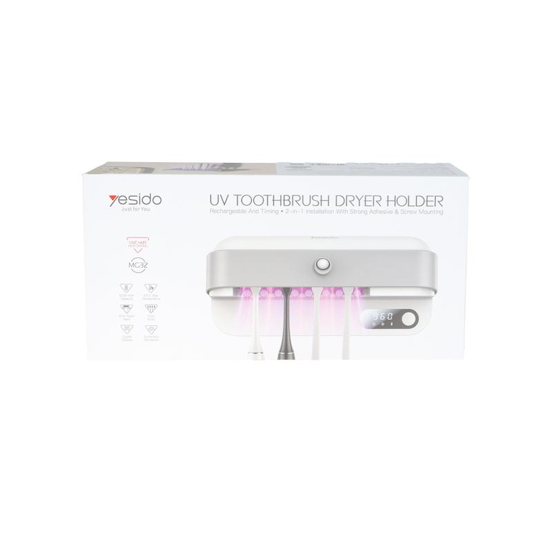 دستگاه ضدعفونی کننده UV مسواک یسیدو  مدل MG32 - سفید (گارانتی 18 ماهه تعویض نیکان همراه)