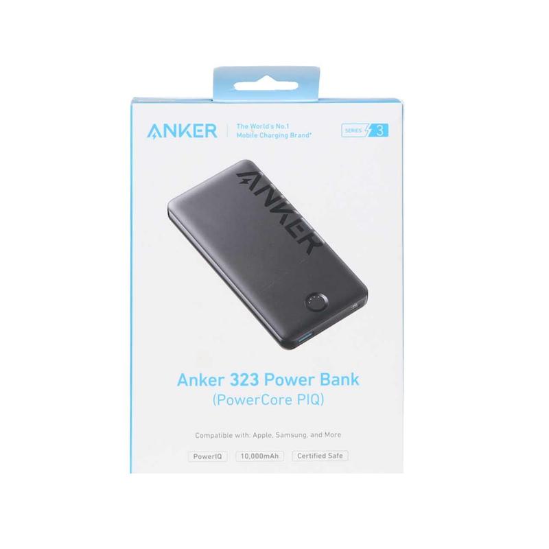 پاوربانک انکر Anker 12W 10000mAh مدل PowerCore PIQ A1334H11 - مشکی (گارانتی 18ماهه شرکتی)