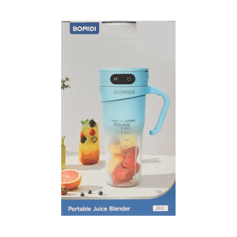 مخلوط کن شارژی Bomidi مدل JB01 - آبی (گارانتی یکساله شرکتی)
