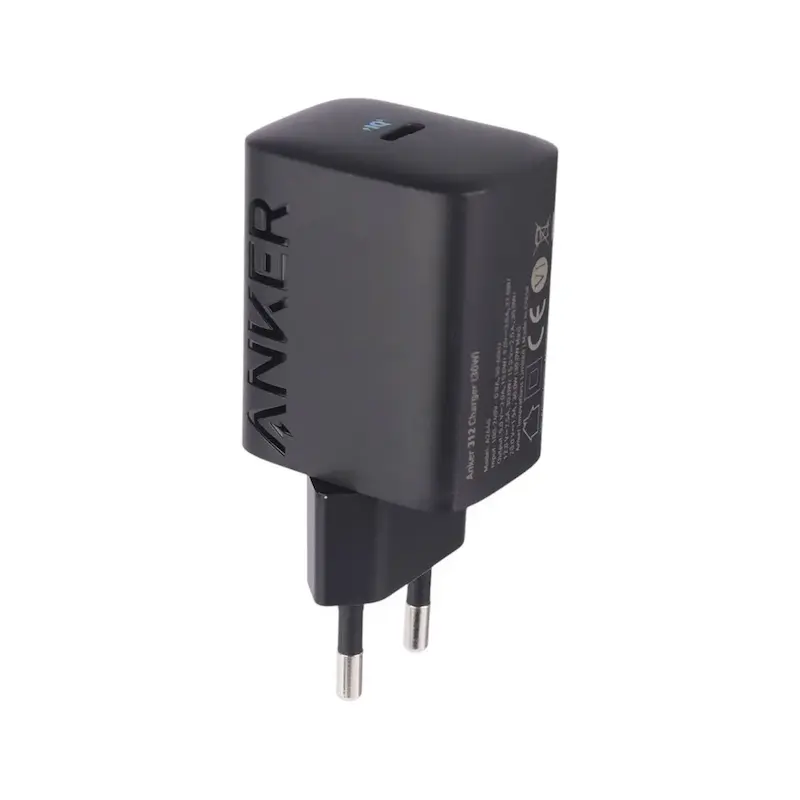 شارژر دیواری فست تک پورت انکر  مدل Compact A2640L11 30W - مشکی (گارانتی شش ماهه شرکتی)