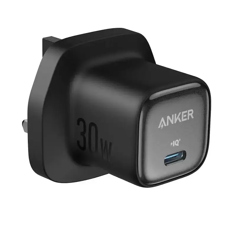 شارژر دیواری فست تک پورت Anker مدل Zolo B2698K11 30W به همراه کابل شارژ Type-C To Type-C - مشکی (گارانتی شش ماهه شرکتی)