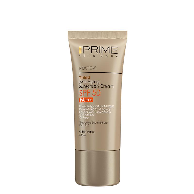 کرم ضد آفتاب جوان کننده رنگی پرایم با SPF 50 