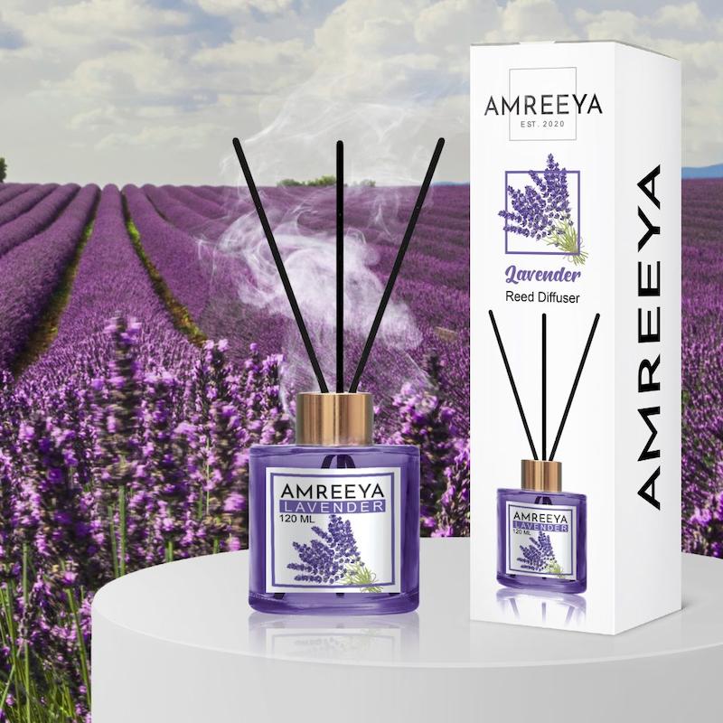 خوشبوکننده آمریا مدل LAVENDER | اسطوخودوس(لوندر) 