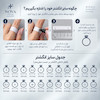 انگشتر نقره زنانه مدل گلسار کد A126