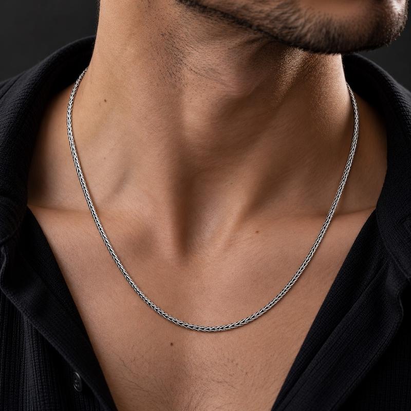 گردنبند, نقره, مردانه, اکسسوری