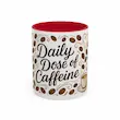ماگ رنگ‌بندی «Daily Dose of Caffeine» کد: 2001