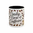 ماگ رنگ‌بندی «Daily Dose of Caffeine» کد: 2001