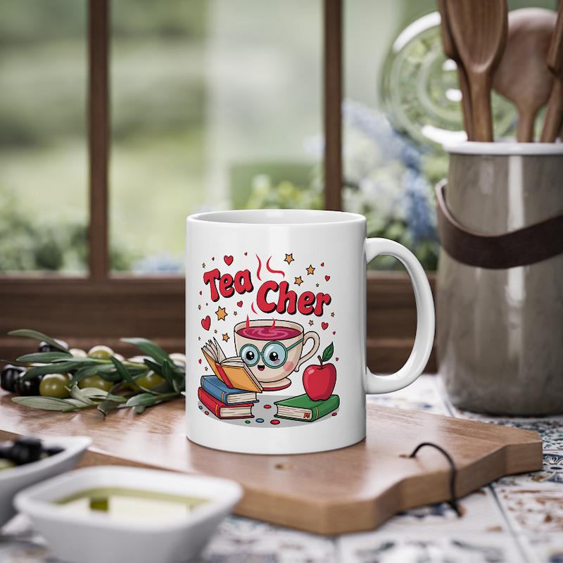 ماگ «TeaCher» 🎓 کد: 2002