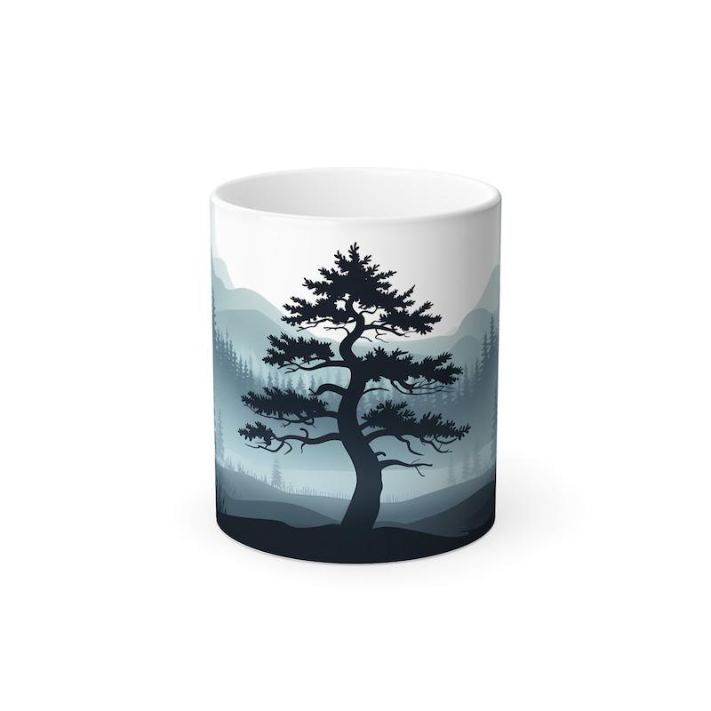 ماگ حرارتی "جنگل مه‌آلود" کد: 2003