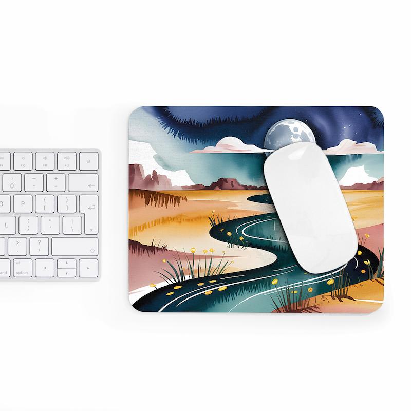 موس‌پد «رودِ مه‌تابی در بیابان 🌙» کد: 6003