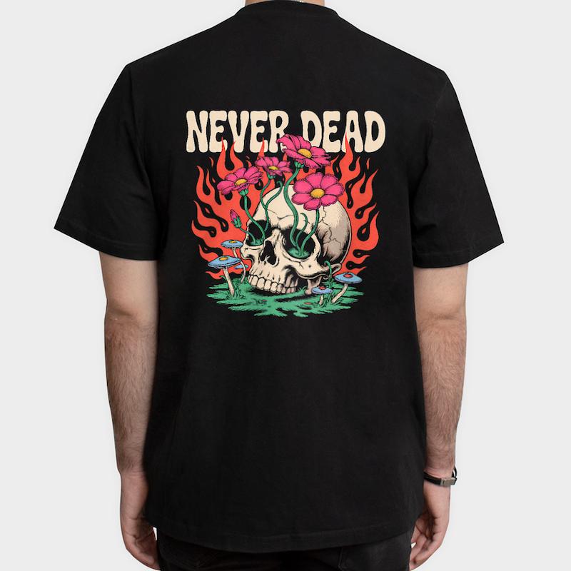 تیشرت "Never Dead" کد: 1011