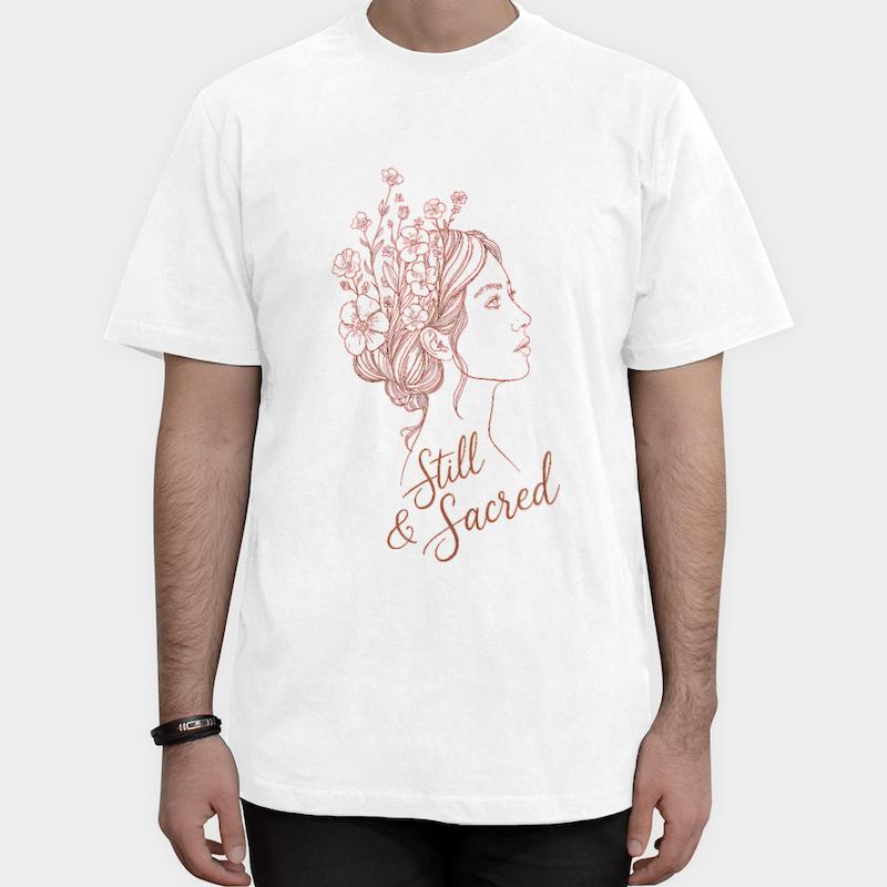 تیشرت «Still & Sacred» کد: 1011