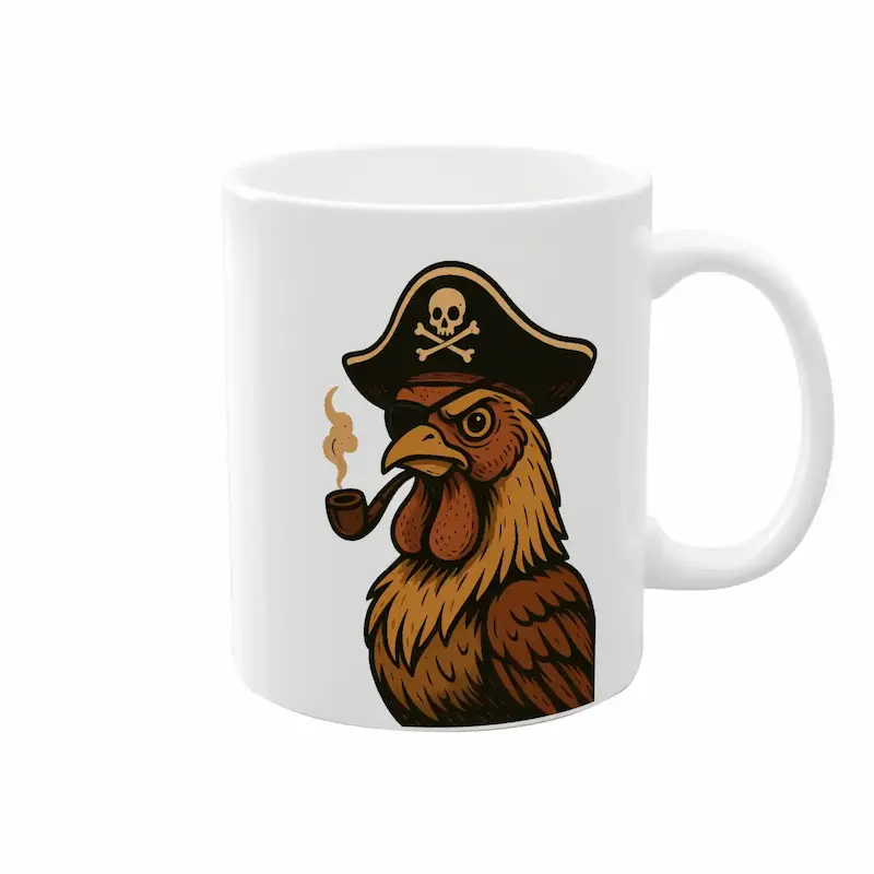 ماگ "کاپیتان خروس" کد: 2002