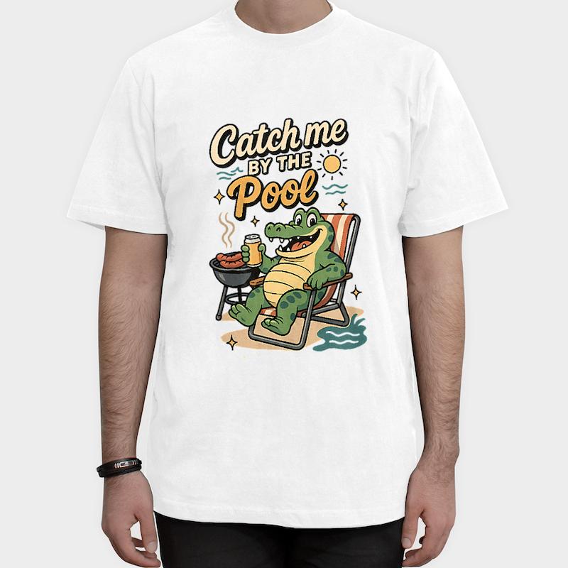 تیشرت "کنار استخر پیدام کن" کد: 1011