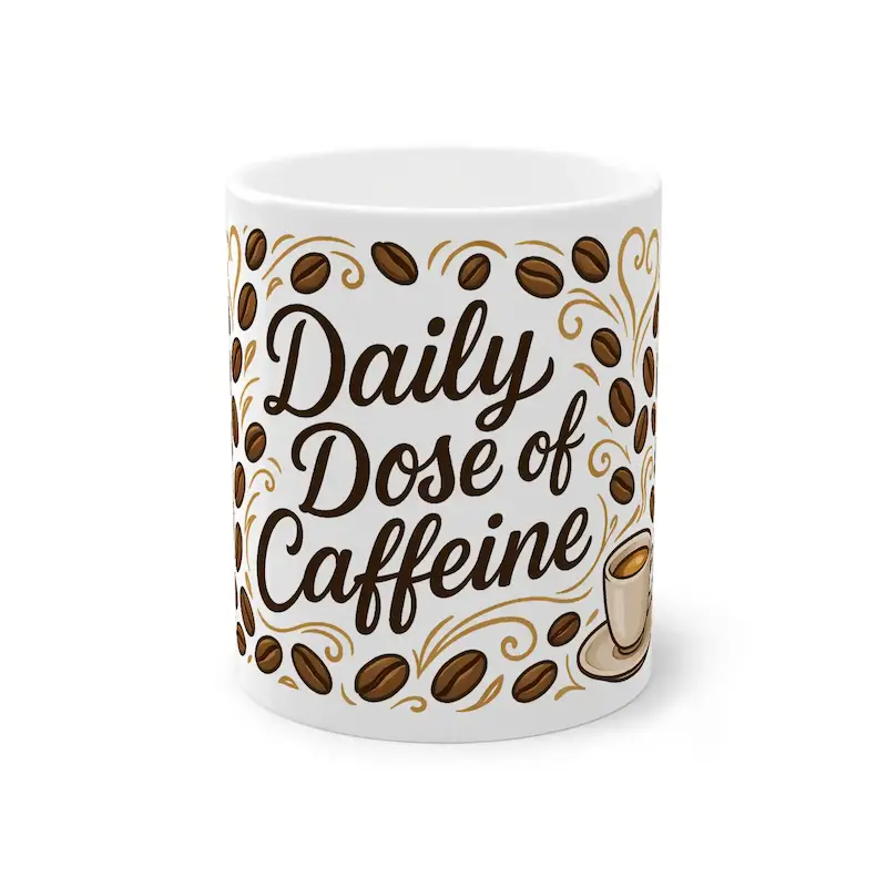 ماگ «Daily Dose of Caffeine» کد: 2002
