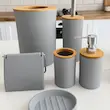 ست بهداشتی درب بامبو لیمون