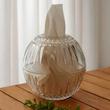 جا دستمال گرد شیشه ای لیمون