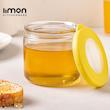 بانکه  شیشه ای درب سیلیکن لیمون 