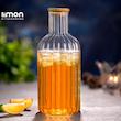 بطری ۱.۴ لیتر درب چوب لیمون