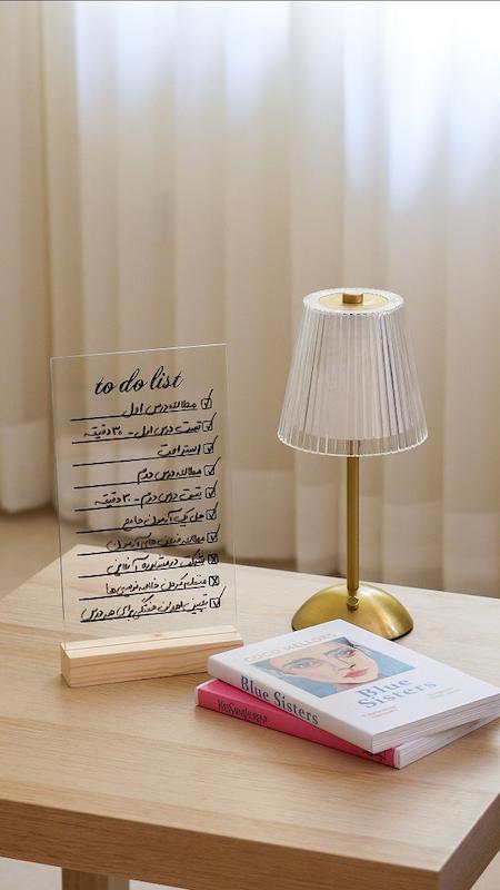  note board, nowmiz, todo, todo list, تخته یاداشت, تخته یادداشت, تخته یادداشت رومیزی, تودو, تودو لیست, تودولیست, فهرست روزانه, نومیز