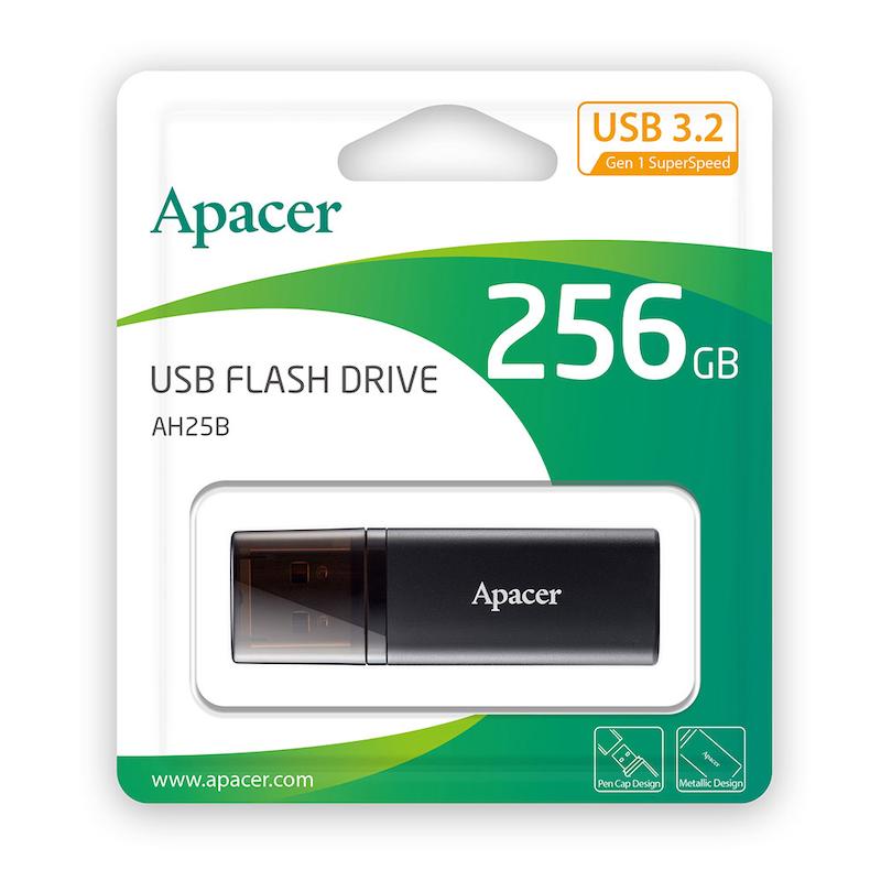 فلش مموری اپیسر مدل Apacer AH25B USB 3.2 ظرفیت 256 گیگابایت