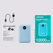پاوربانک 20 وات ای دیتا مدل C100 Digital Display ظرفیت 10000 میلی‌آمپرساعت