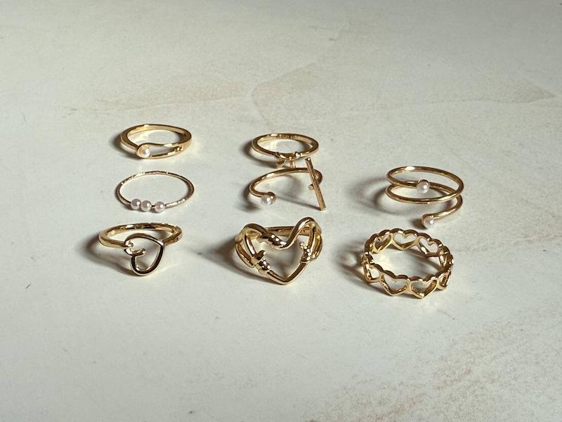 پک انگشتر قلبی