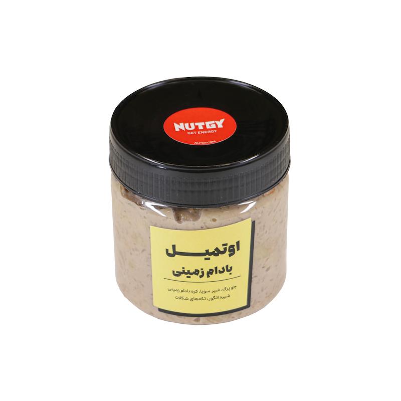 اوتمیل بادام زمینی و موز
