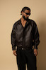 faux leather jacket